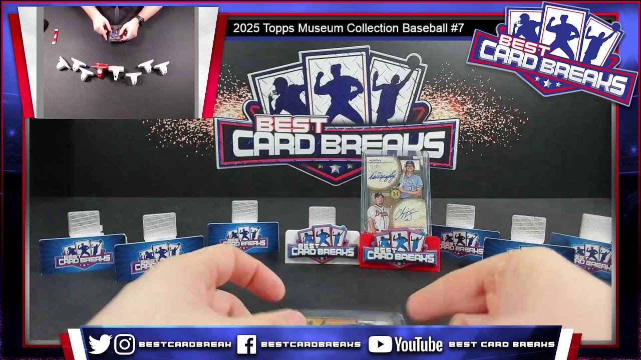 2025 Topps Museum Collection Baseball #7 - 8 Box Case Pick Your Team 3/7/26