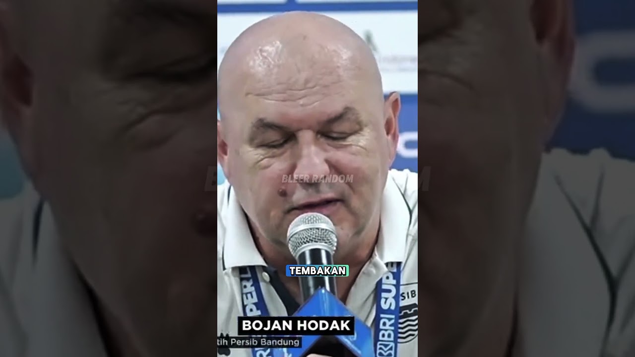 Kata Bojan Hodak soal Kemenangan Persib Bandung 1-0 atas Persija Jakarta☠️🥶 