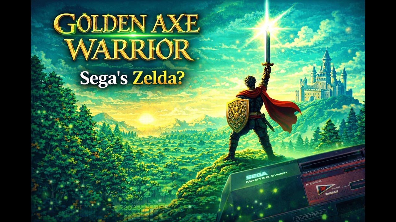 GOLDEN AXE WARRIOR | when Sega copied Zelda and made a great game