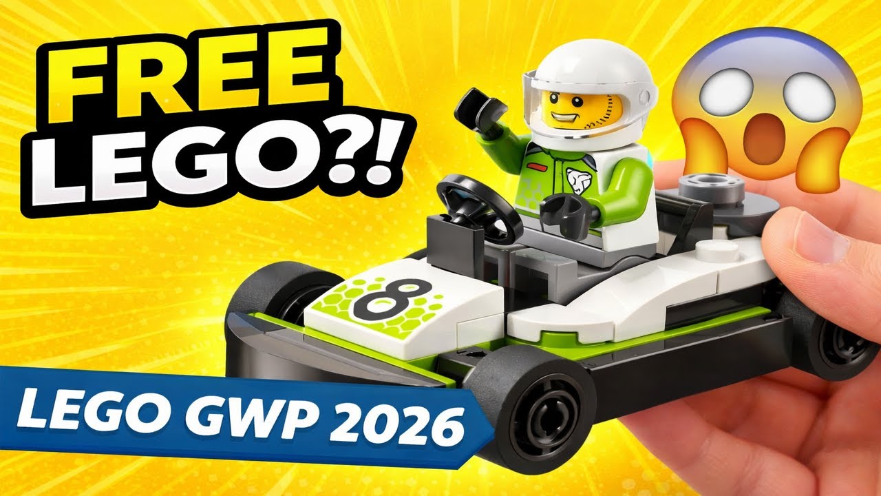 2026 LEGO Go-Kart Gift With Purchase – Full Build & Review