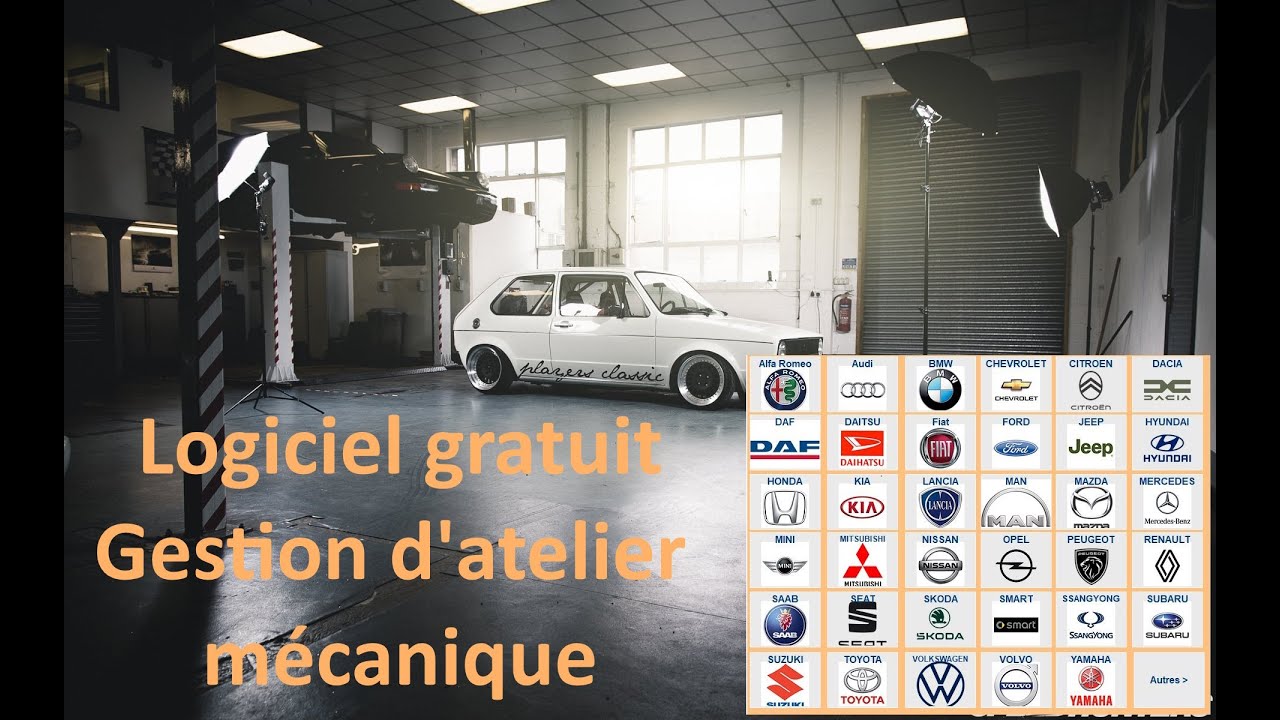 logiciel gestion atelier mécanique gratuit , تطبيق تسيير محل إصلاح السيارات مجاني