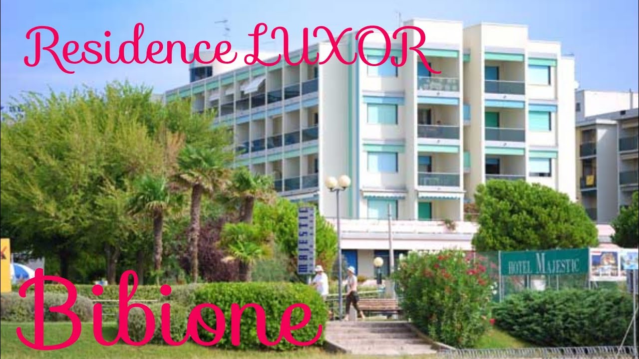 Residence LUXOR/Побробный обзор территории/Квартира с двумя спальнями и видом на море /Bibione 2021
