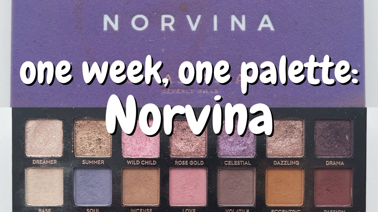 ONE WEEK, ONE PALETTE | Anastasia Beverly Hills Norvina