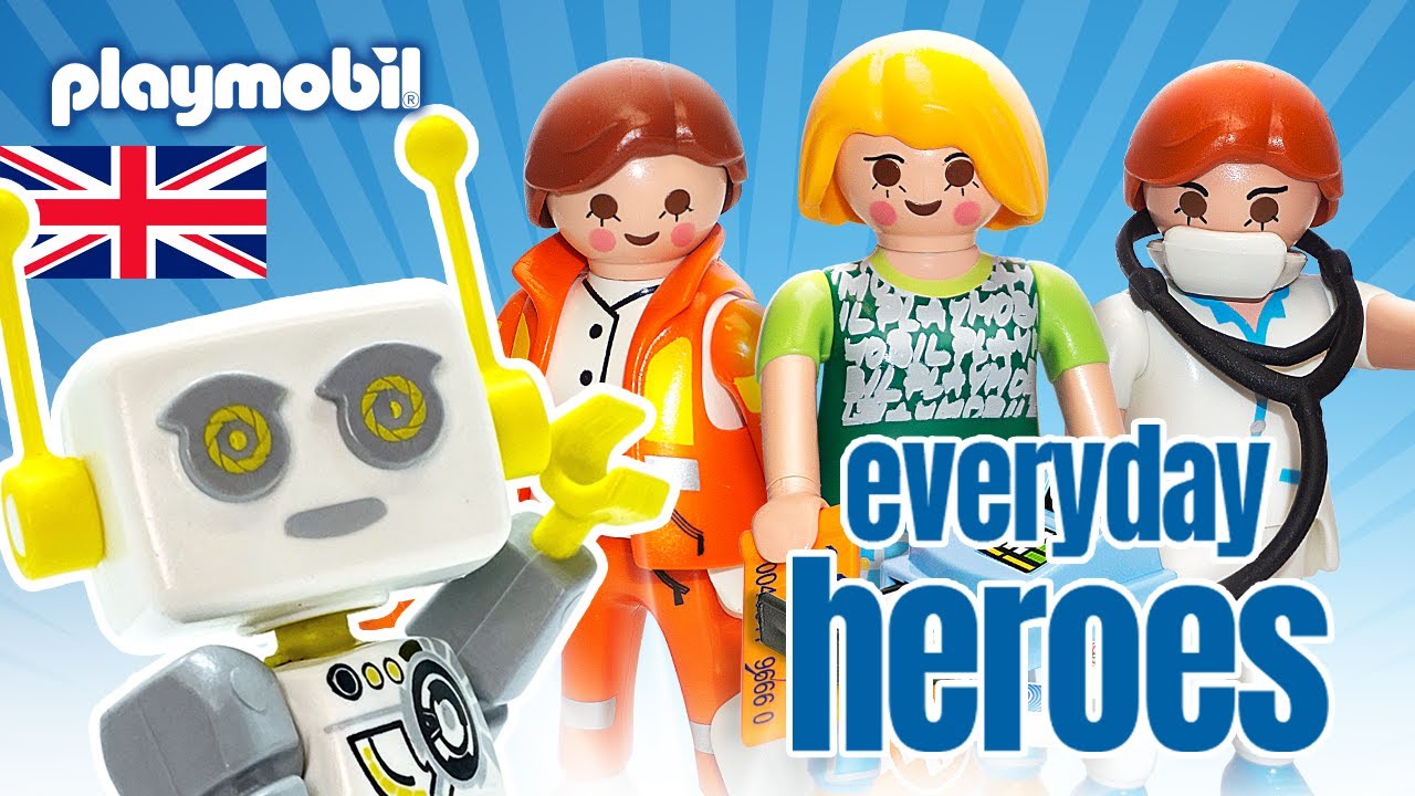 PLAYMOBIL & ROBert say thank you! to Key Workers