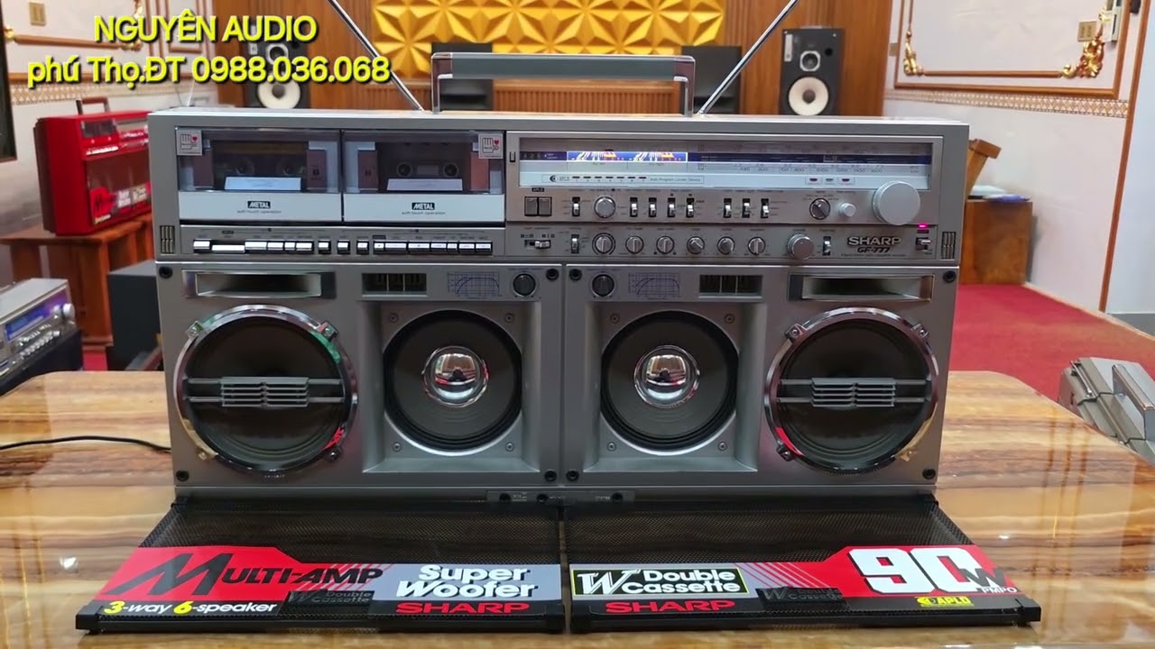 SHARP GF 777z siêu mới, siêu víp phục vụ quý khách chơi Tết. LH.NGUYÊN AUDIO ĐT 0988.036.068 