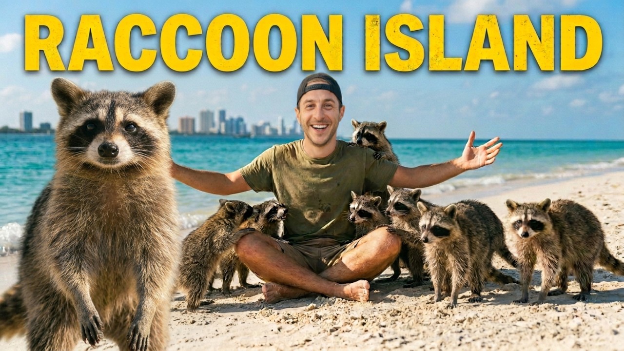 I Took My Boat to Raccoon Island in Miami!