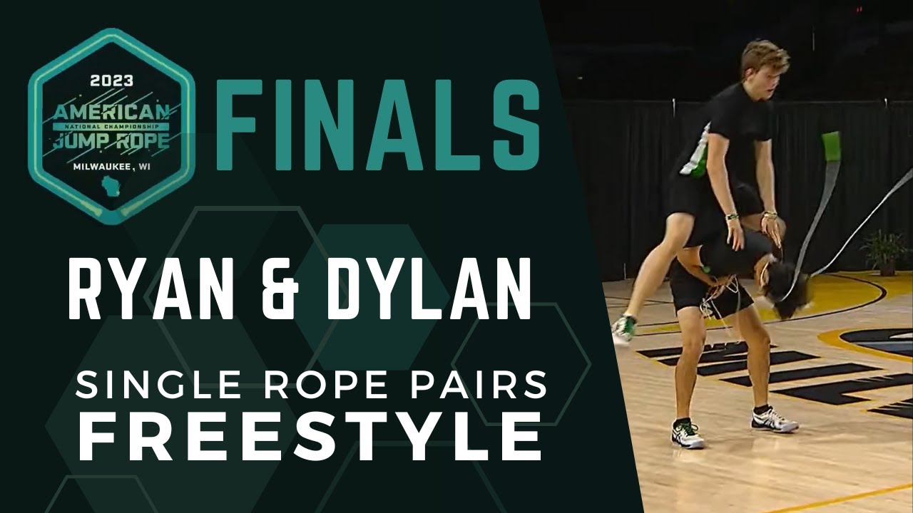 Ryan and Dylan [Comet Skippers] - Pairs Freestyle - AMJRNC 2023