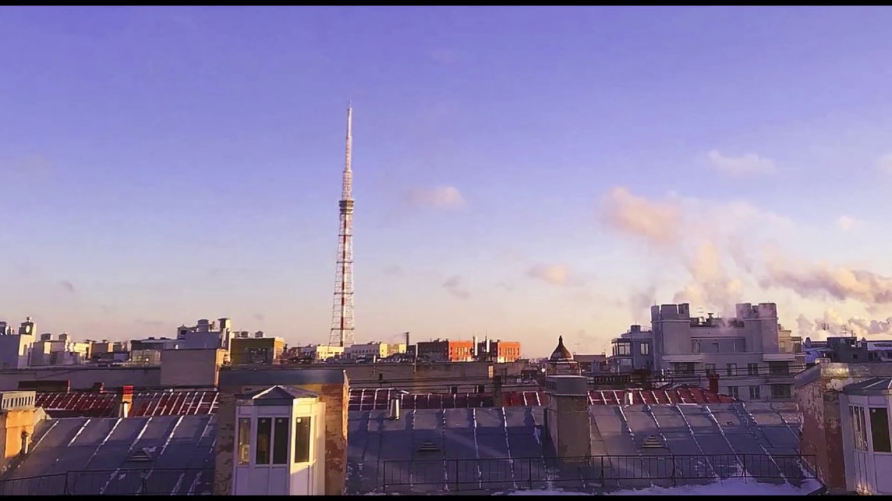 Saint-Petersburg roofs