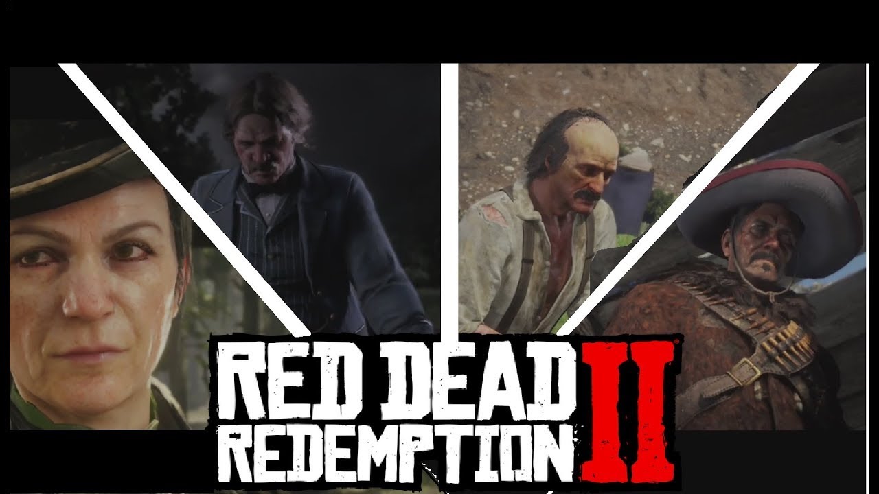 OS 4 PISTOLEIROS LENDÁRIOS - RED DEAD REDEMPTION 2  (MISSÃO - O MAIS NOBRE DOS HOMENS E UMA MULHER)