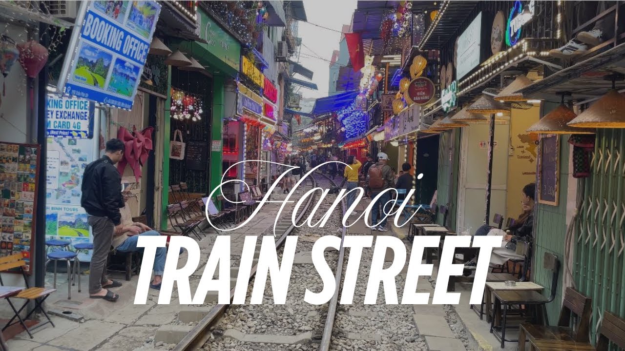 Hanoi Train Street | Vietnam | A must visit place | Travel Vlog