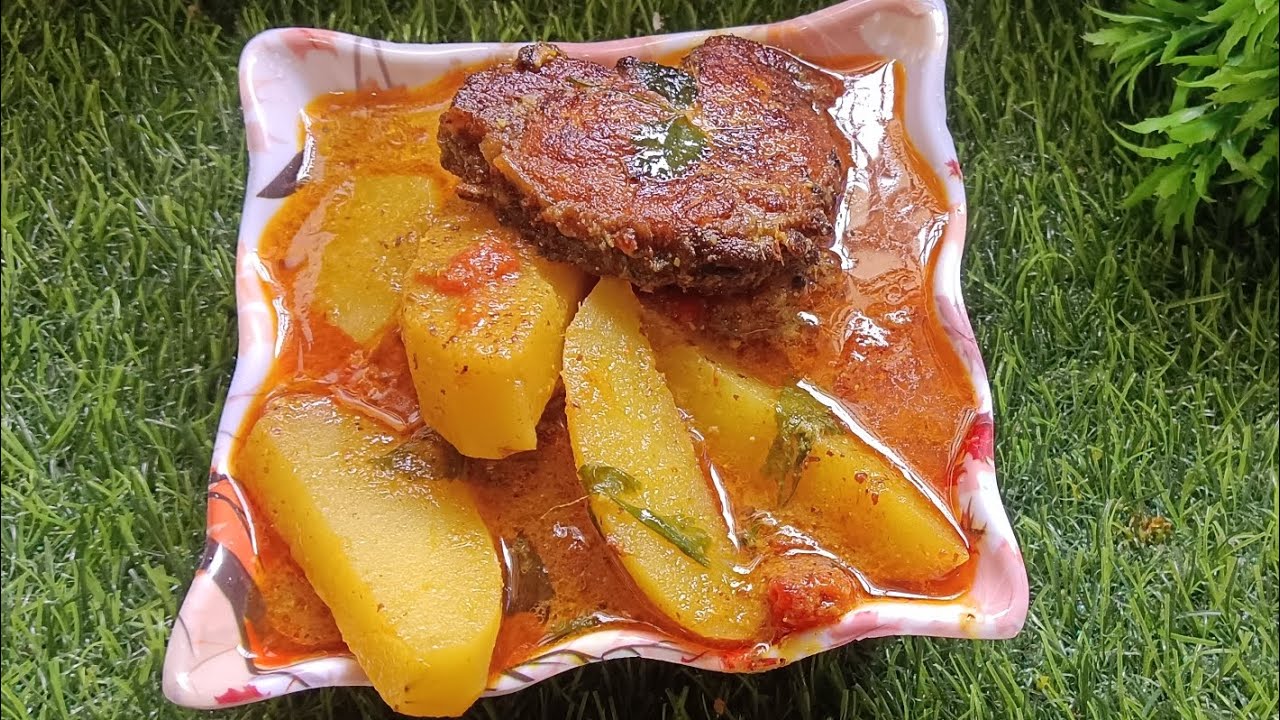 Rohi fish potato curry 🍛 recipe | fish potato curry | easy recipe| fish curry 
