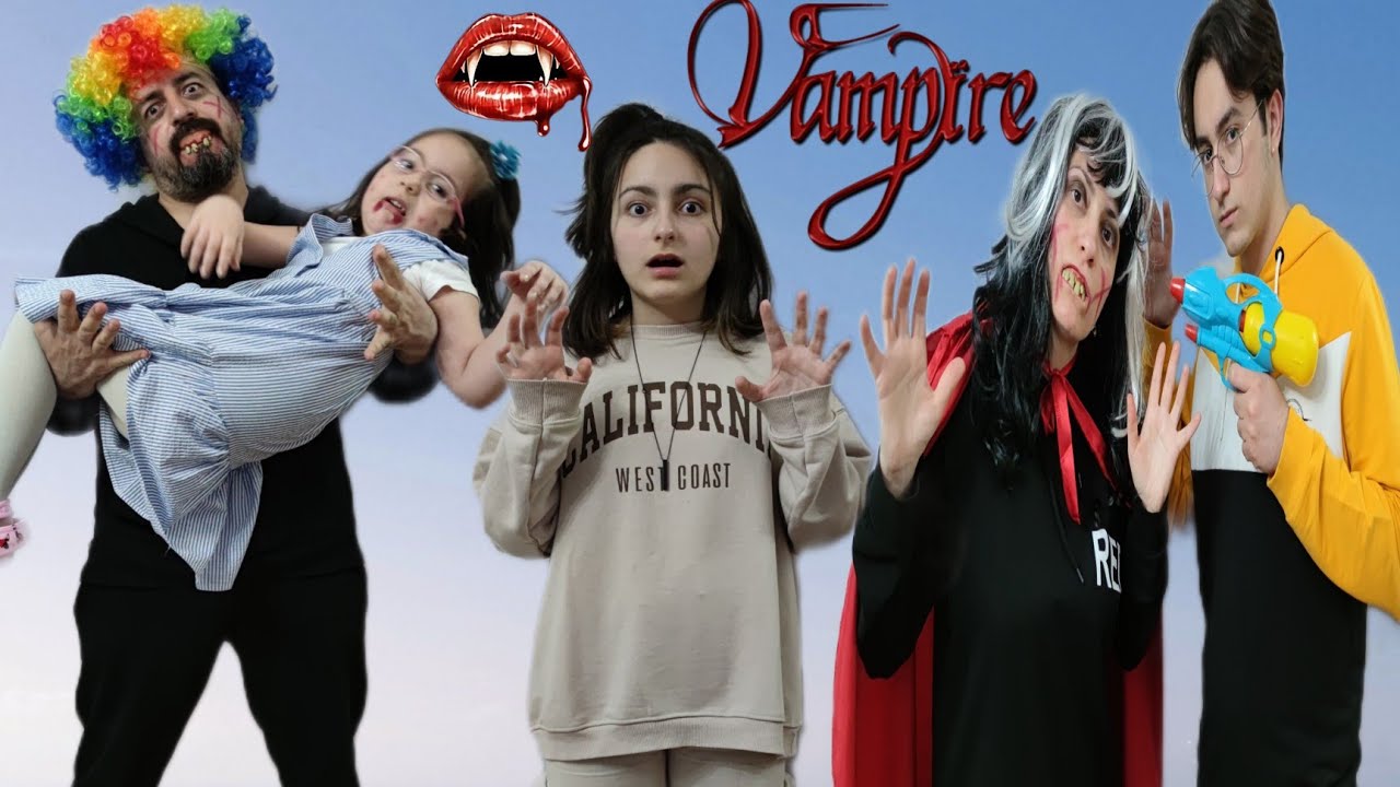 OLAMAZ !!! YAŞLI CADI TEYZE VAMPİR VE ZOMBİ ENES ZEYNEP VE HİRA'NIN PEŞİNDE SONU NE OLDU ?