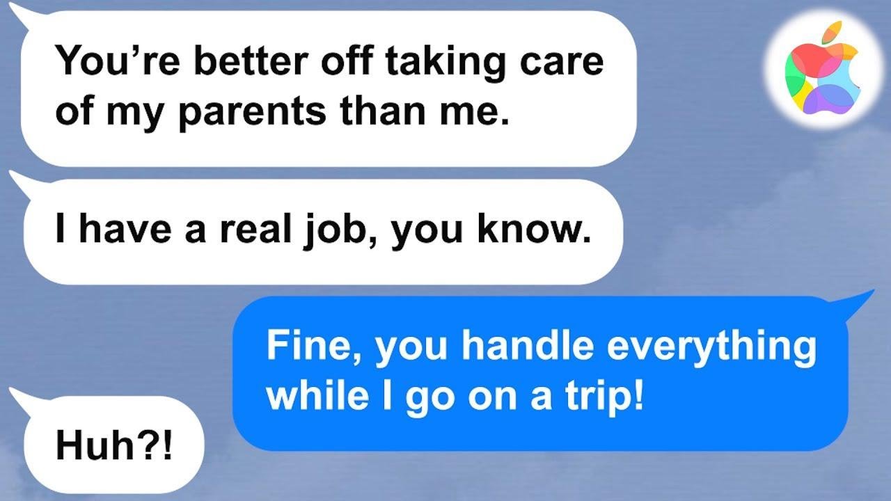 【Apple】My husband thought that his parents moving in with us would make things easier for us. LOL!!