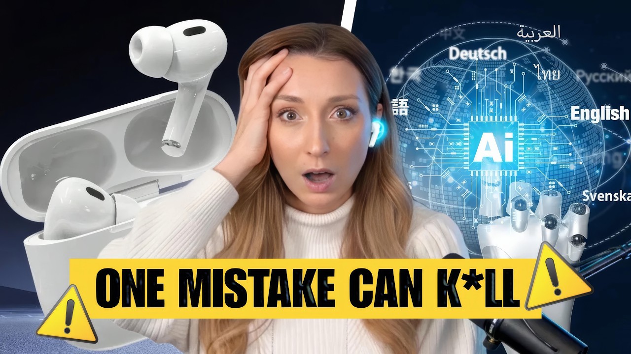 Достаточно ли хороша функция перевода Apple AI Translate в AirPods, чтобы заменить профессионалов...