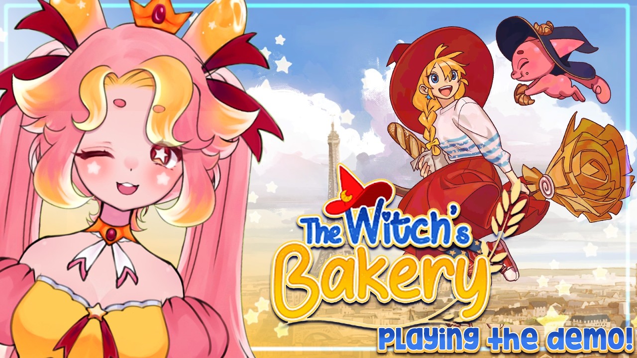 THINGS I WOULD DO TO BE A WITCH IN A BAKERY 🥐😭✨  |  The Witch's Bakery Demo || [EN/FIL]