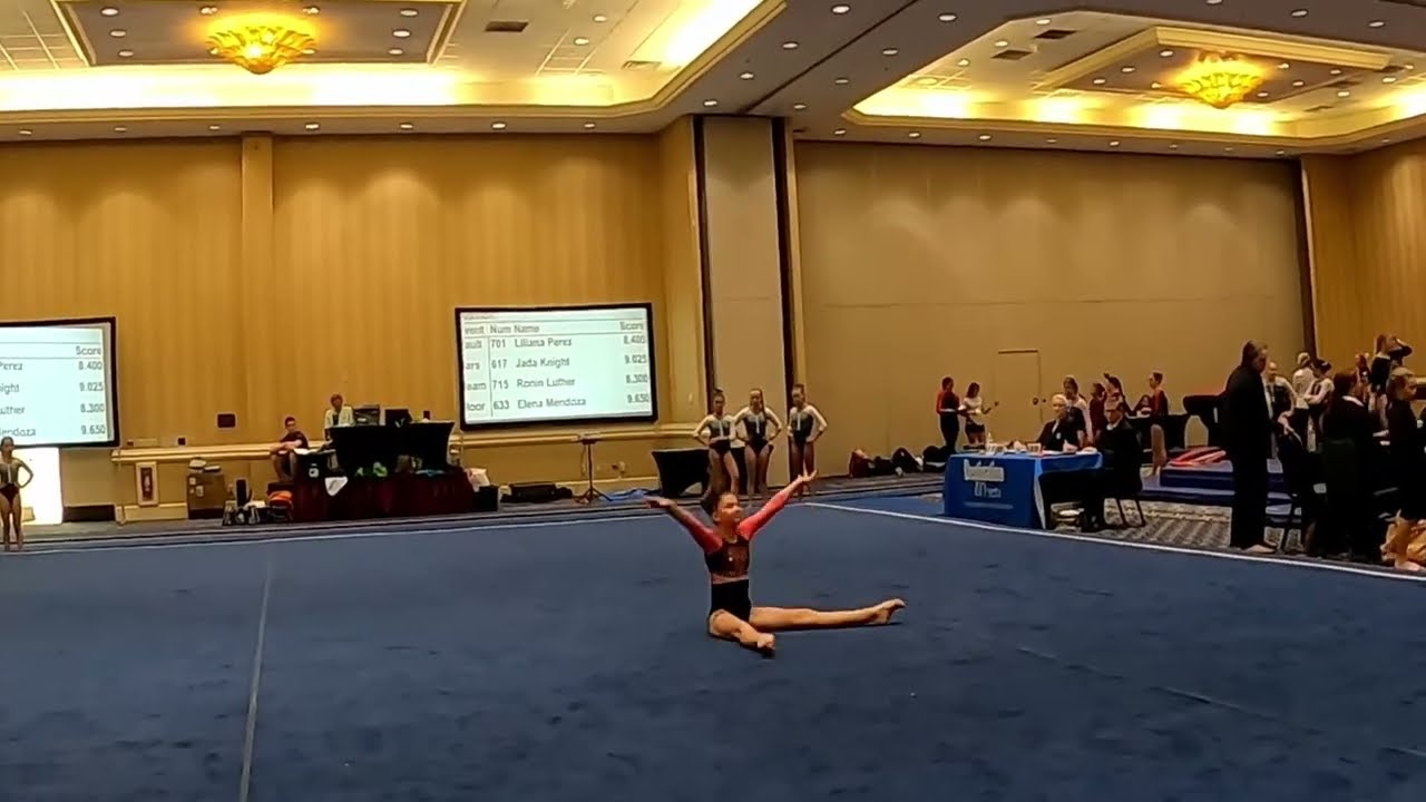 Level 6 Perfect 10 for Mikala Holmes, Edgewater Gymnastics.