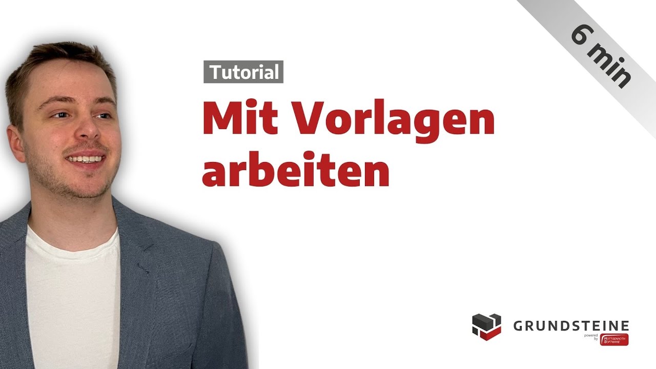 Mit Projektvorlagen arbeiten:.... | Grundsteine Software #SoFängstDuAn