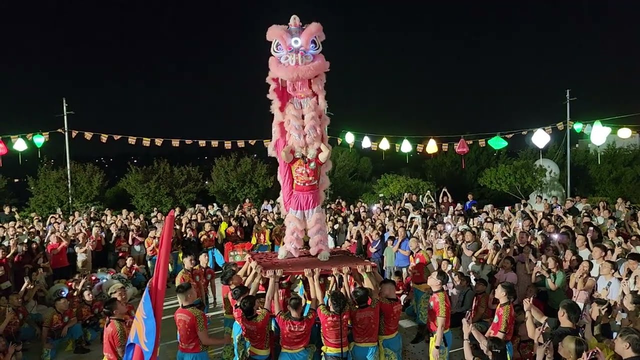 Múa Lân đón Giao thừa chùa Quang Minh 2026 Lion Dance @goplaces1 #goplaces1 
