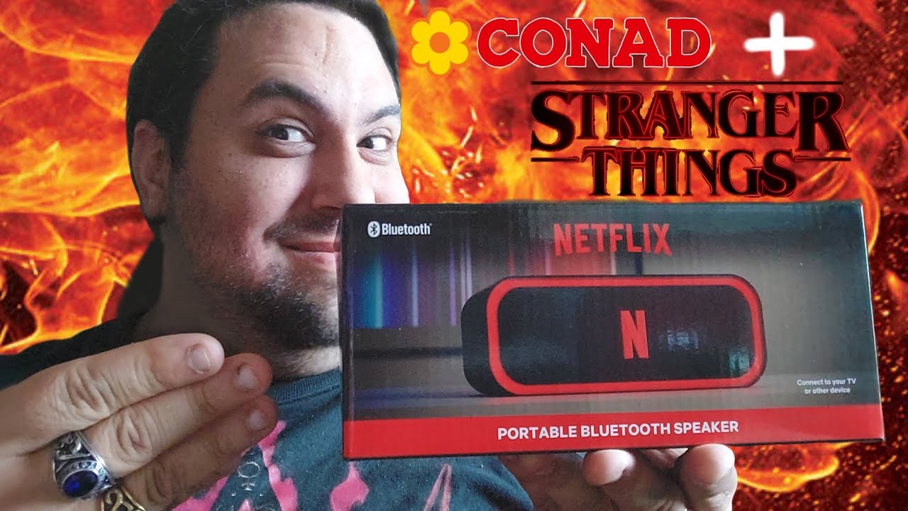 UNBOXING CASSA BLUETOOTH DELLA NETFLIX
