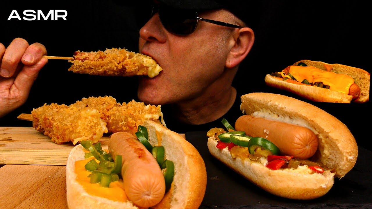 EASY RECIPE HOMEMADE HOT DOG ASMR /SAURO ASMR