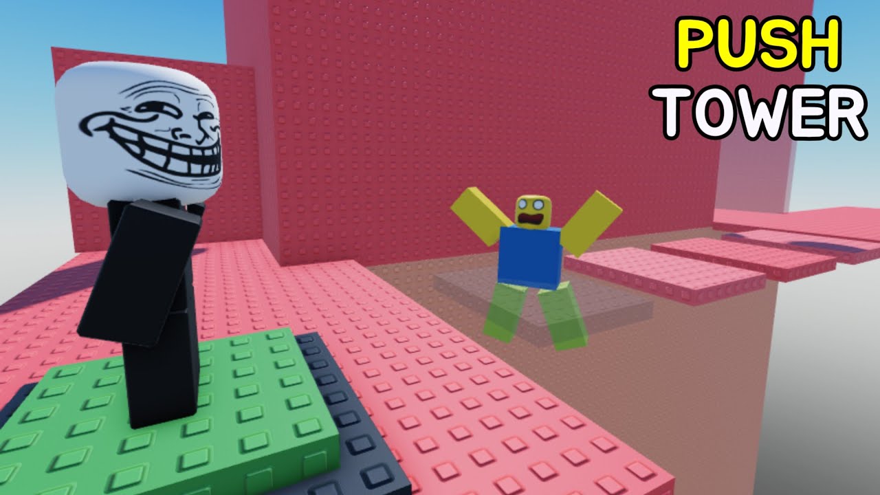 🔴 PLAYING PUSH TOWER ( TROLL TOWER )