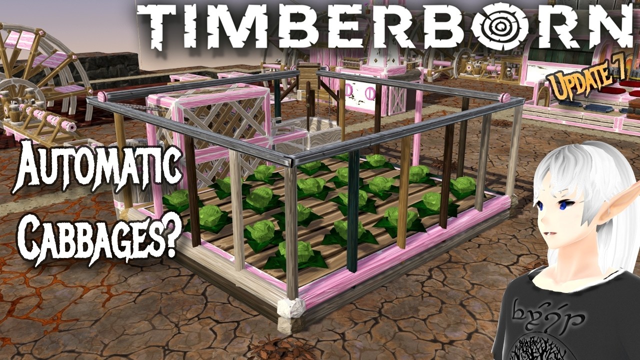 Automatic CABBAGES! – Timberborn Update 7 – Whitepaws Mod [E20]