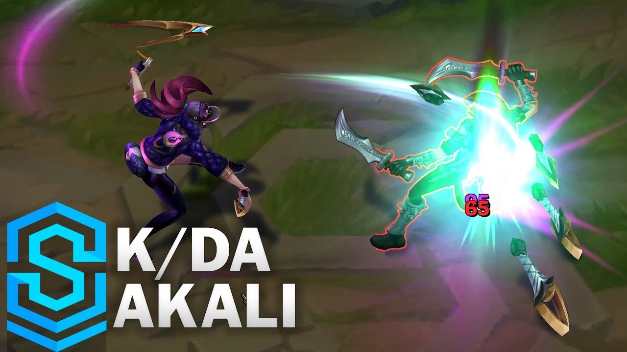 K/DA Akali Skin Spotlight - League of Legends
