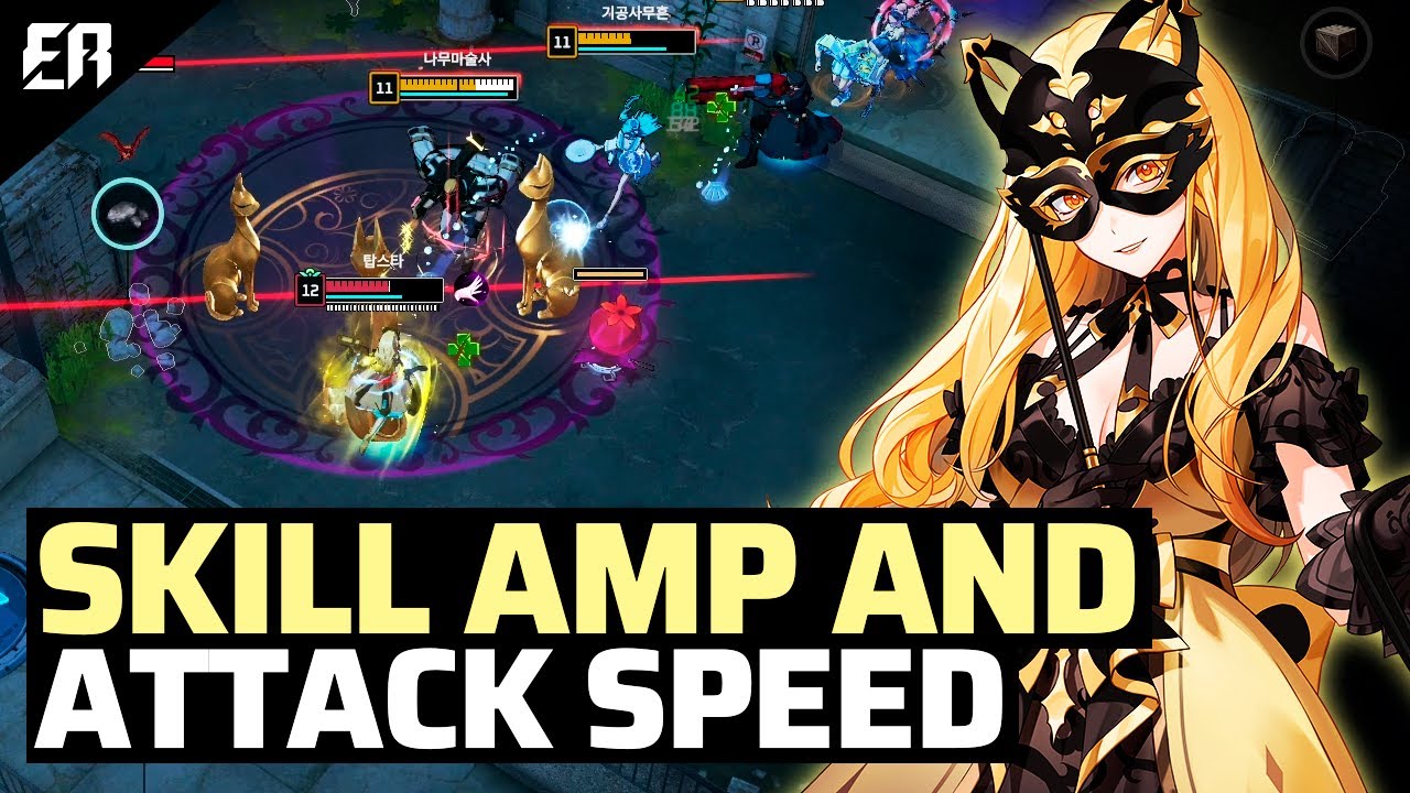SKILL AMP AND ATTACK SPEED JENNY | ETERNAL RETURN PRO GAMEPLAY
