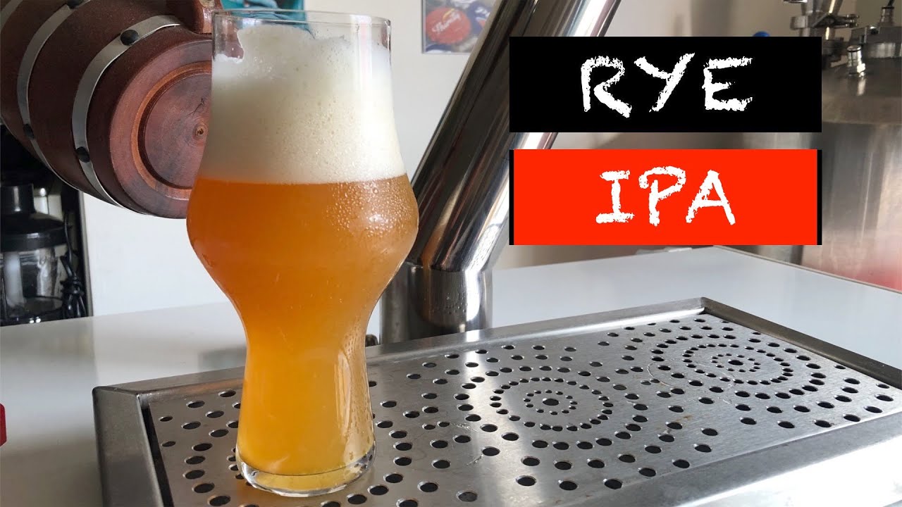 Receita RYE IPA - Cerveja com centeio - Brassagem #60