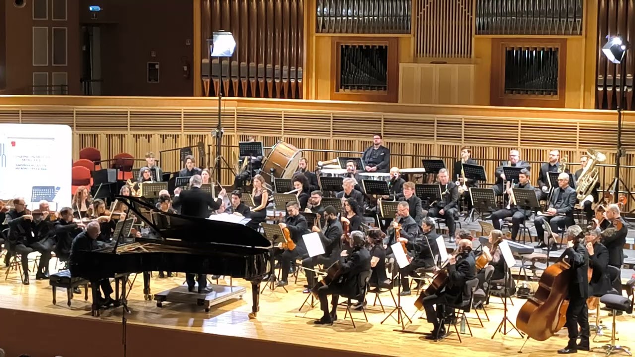 Concerto n.2 in do min op.18  di Sergej RACHMANINOV per pianoforte&Orchestra II mov Adagio sostenuto
