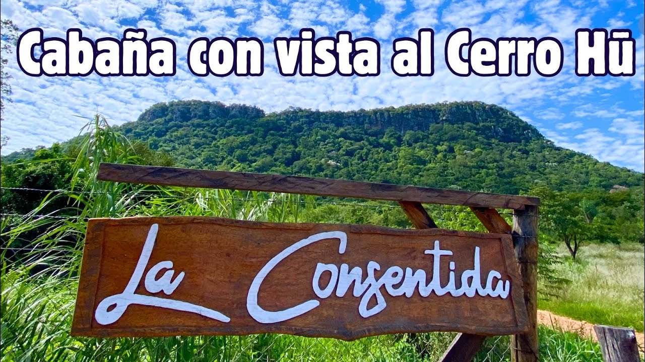 Cabaña con vista al Cerro Hū | La Consentida | Paraguarí (Paraguay)