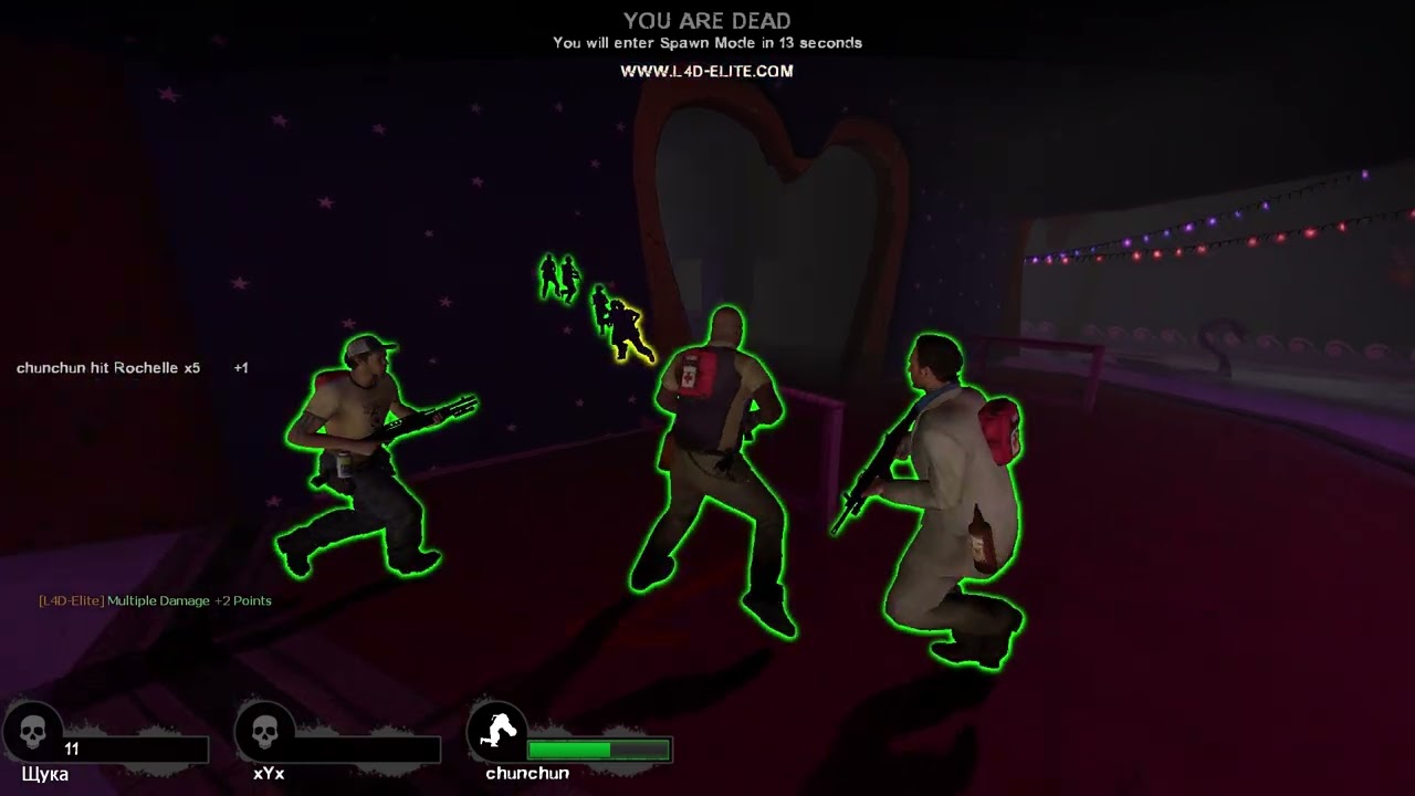 Left 4 Dead 2- Coaster, Dark Carnival, Versus Classic #3
