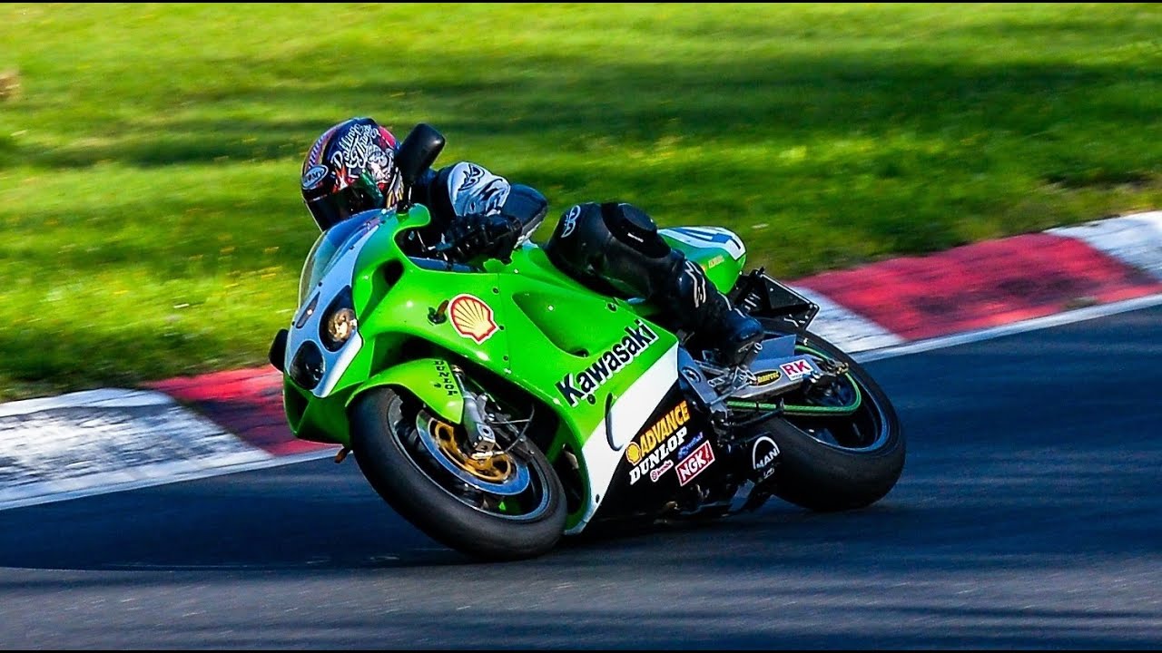 7:51 BTG - Nürburgring Nordschleife motorbike - HOT LAP - Kawasaki Ninja ZX-7R 1996