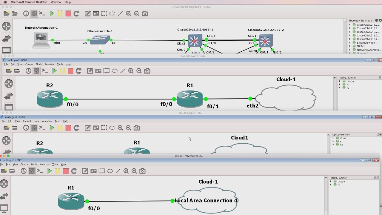 GNS3 Multiple Servers: Scale your GNS3 networks