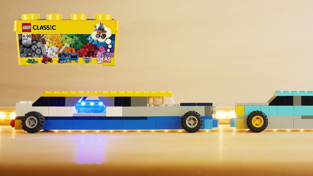 LEGO : Building Limousine car by only using Classic10696