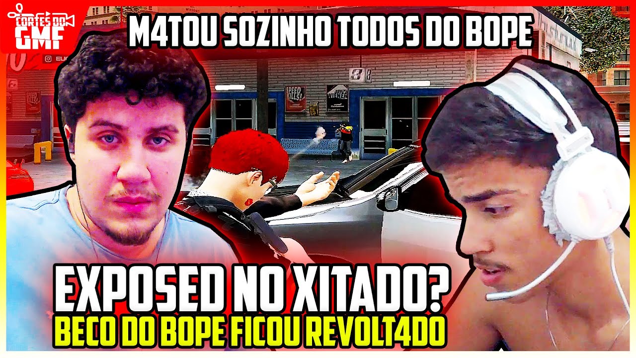 EXPOSED DO XITADO?😱 1 CARA M4T0U TODOS DO BECO DO BOPE SOZINHO NA CAPITAL CITY GTA RP