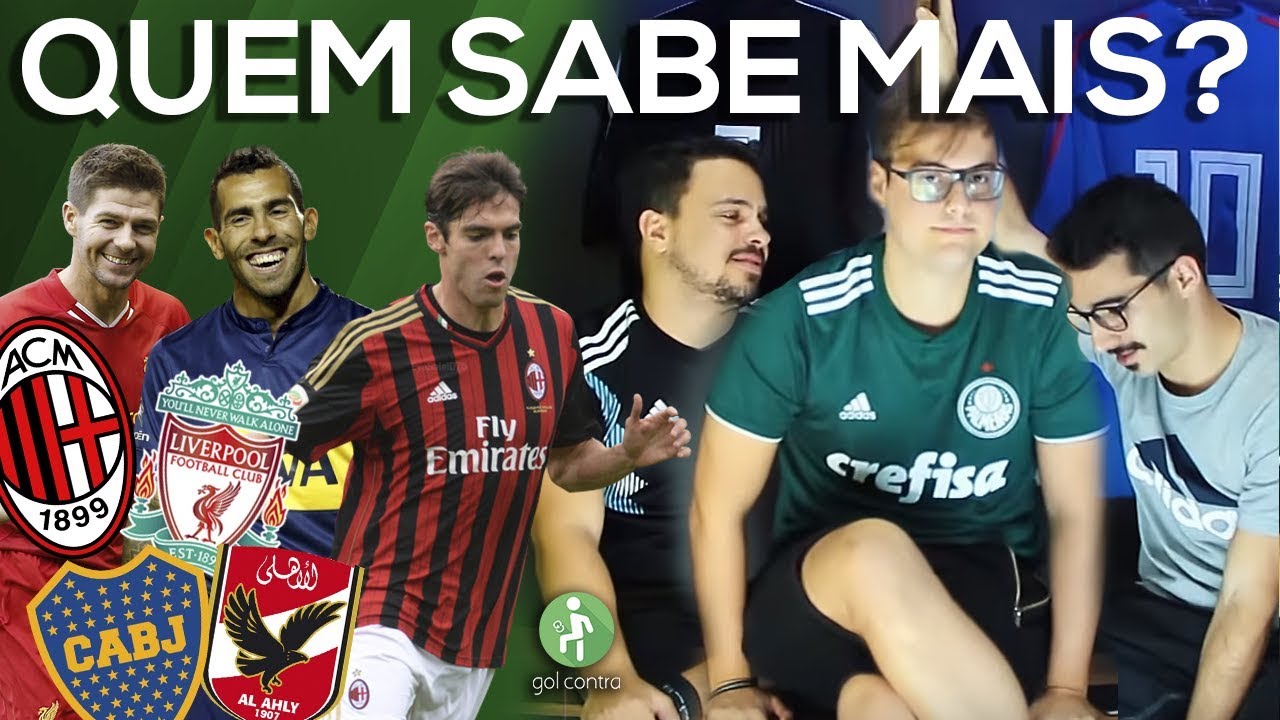 DESAFIO QUEM SABE MAIS DE FUTEBOL
