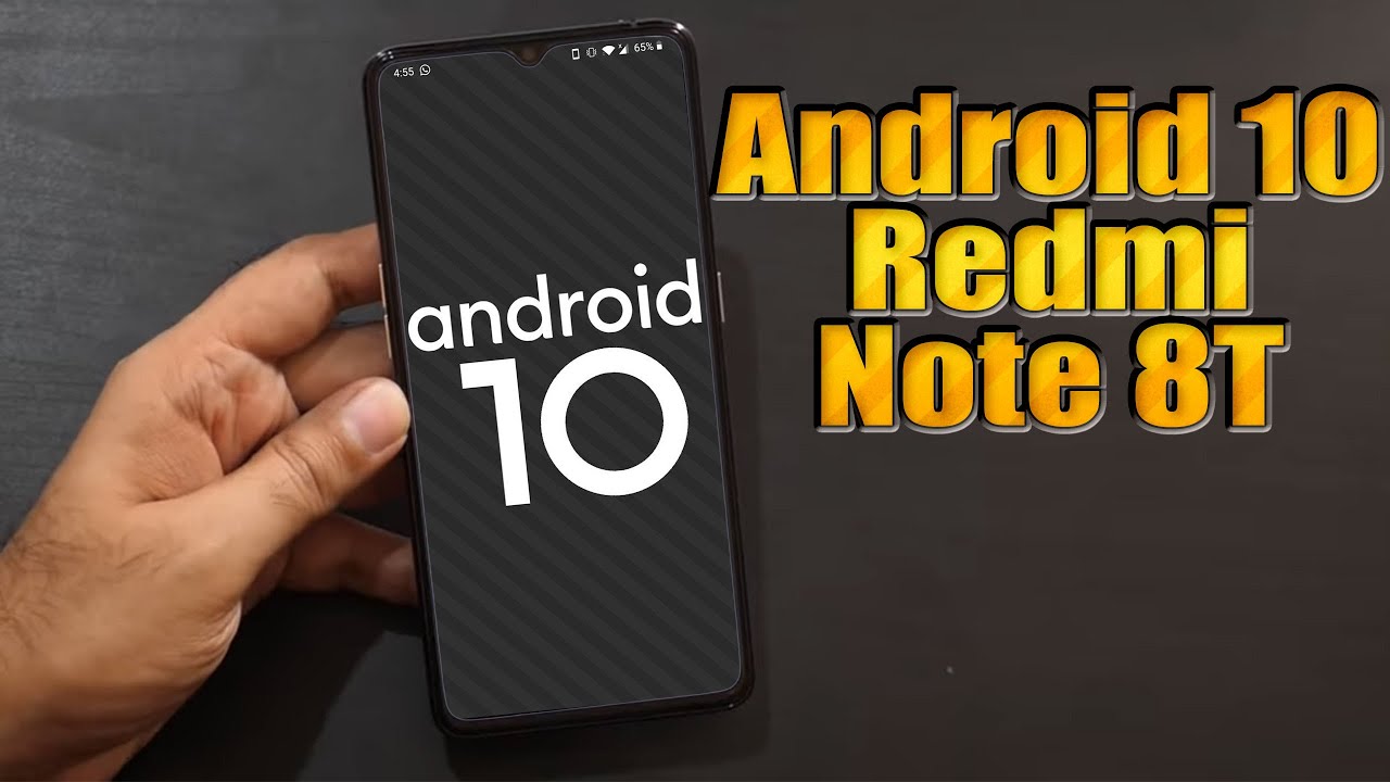 Install Android 10 on Redmi Note 8T (Resurrection Remix) - How to Guide!