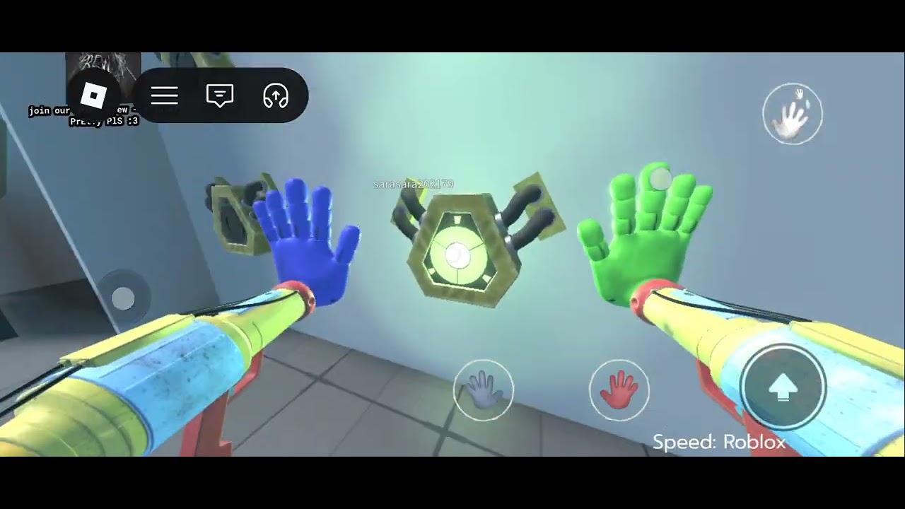 Playing some grabpack test game