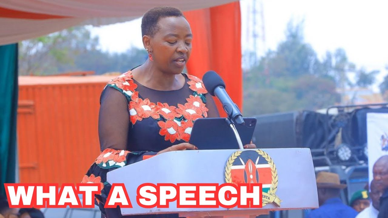 Rachel Ruto delivers great speech in Homa Bay during the International Women's Day!!