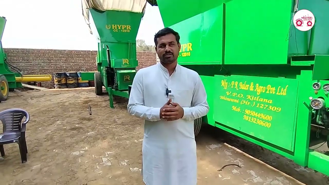 खुद से बना ली Pressure Machine | HYPR Baler Machine | Tractor Junction