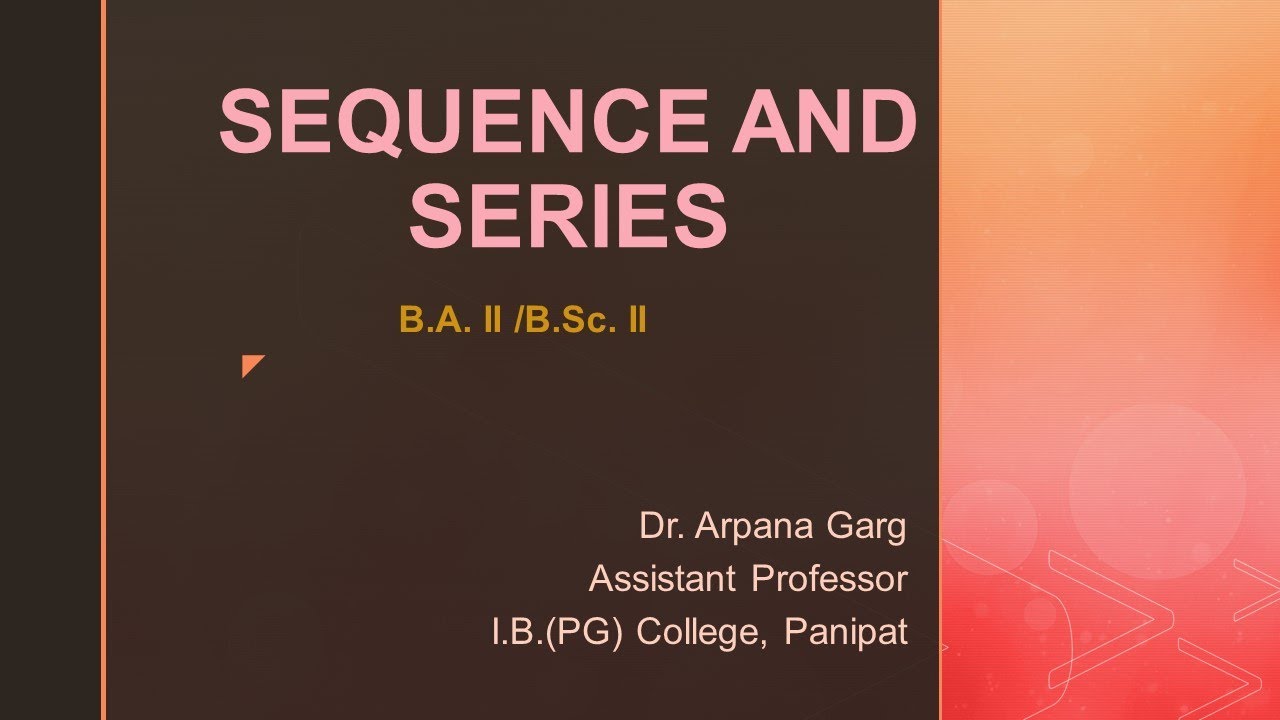 (Lecture 5) Null Sequence: Sequences