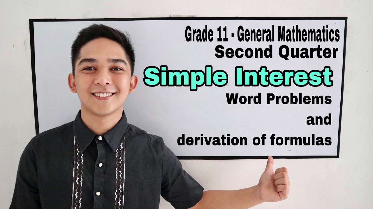 Word Problems - Simple Interest ( Finding Future Value, Rate, Principal and Time )
