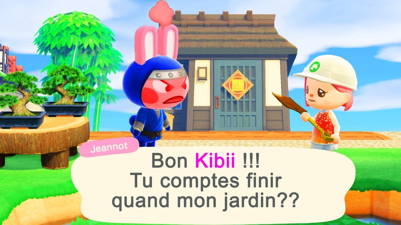 DÉCO pour MON ILE hémisphère sud ANIMAL CROSSING NEW HORIZONS LET'S PLAY LIVE ACNH FR