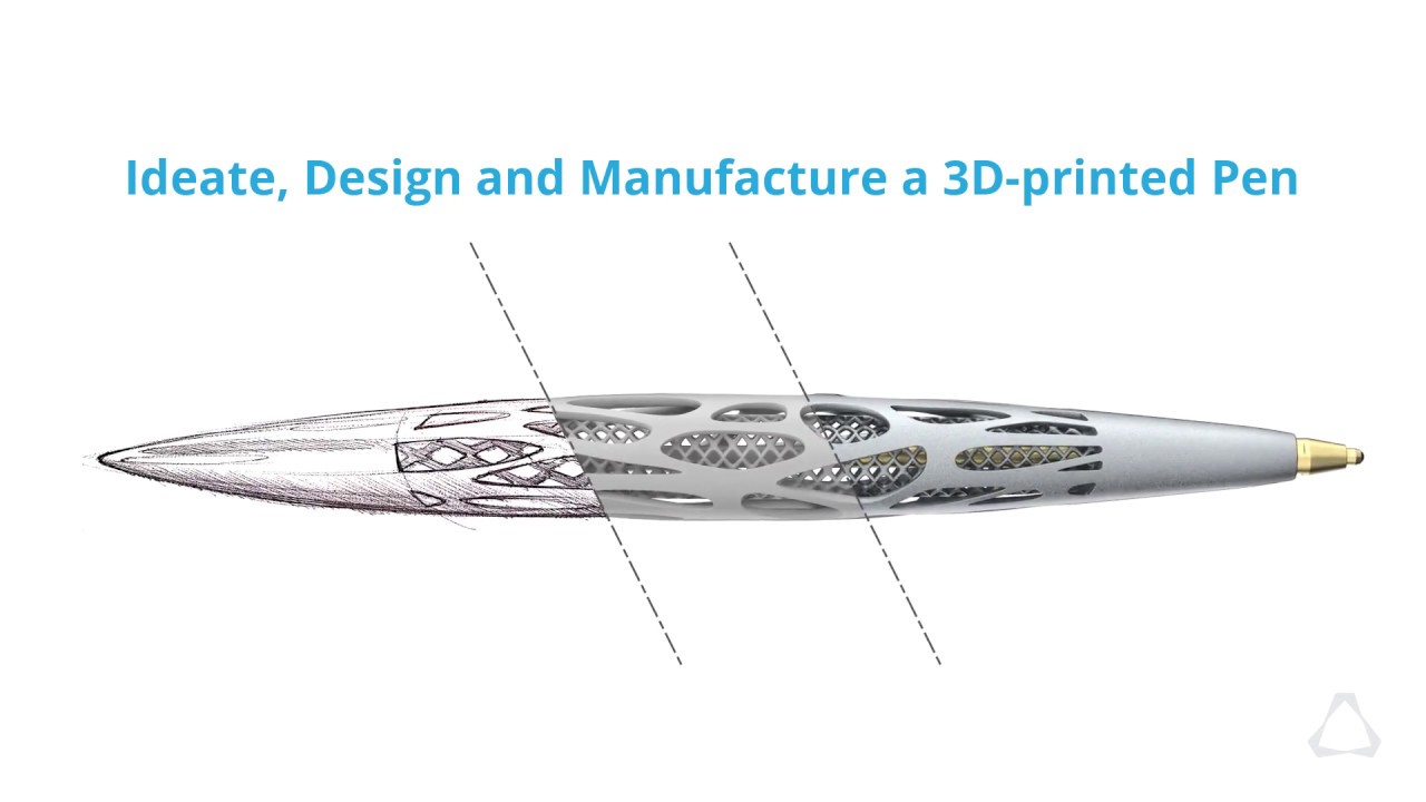Ideate, Design and Manufacture a 3D-printed Pen