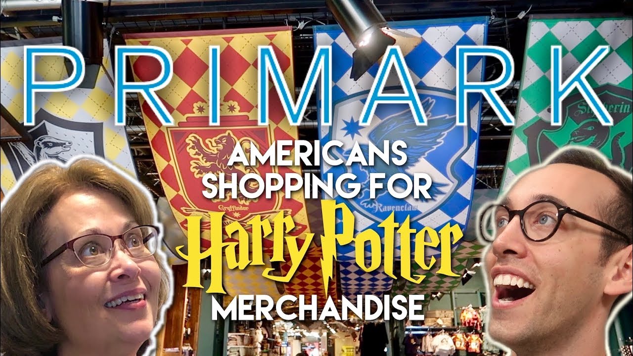 AMERICANS GO HARRY POTTER SHOPPING AT PRIMARK IN LONDON