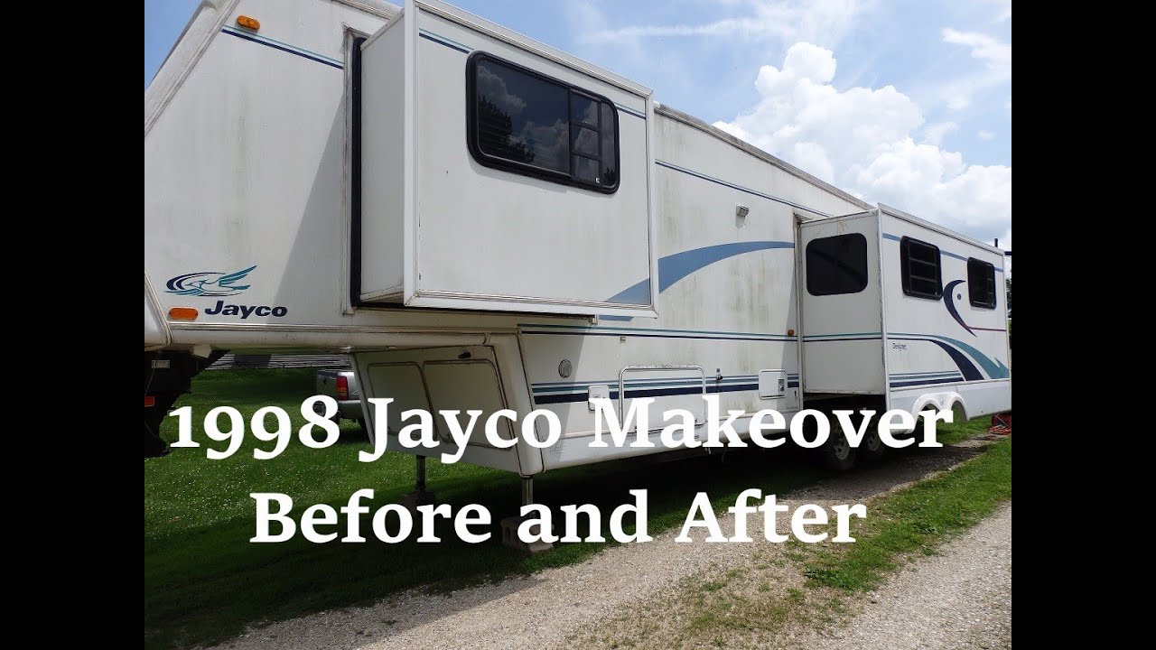 Jayco Designer RV Remodel Before and After