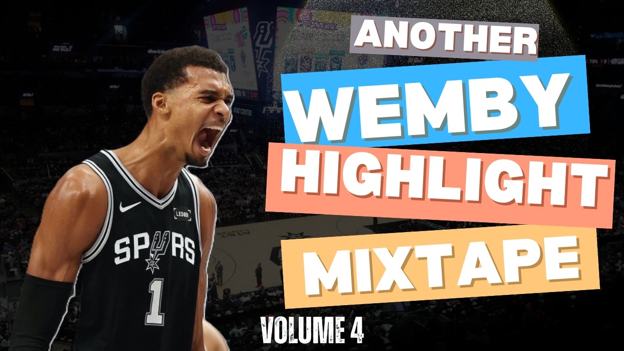 Another Victor Wembanyama Highlight Mixtape Vol 4: Draymond Green Worst Nightmare, Wemby is a Menace