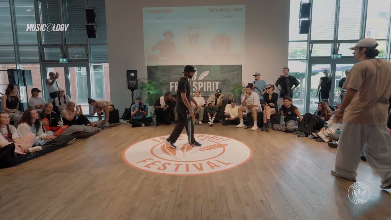 Free Spirit Festival 2025 ► Adnan vs. Andrey Stylez ◄ Native Drums Semifinal