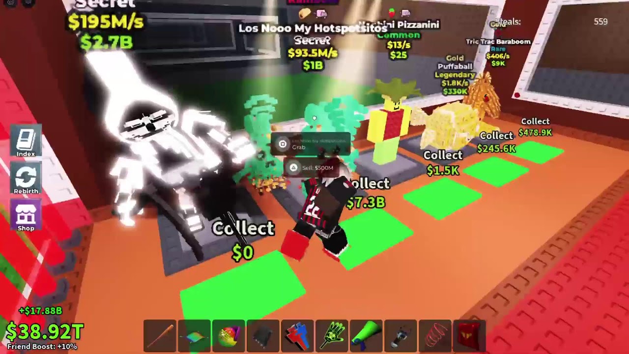 Pvping in Steal a Brainrot